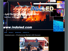 Tablet Screenshot of indoled.com